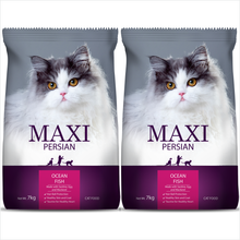 Load image into Gallery viewer, Maxi Persian Adult(+1 Year) Dry Cat Food, Ocean Fish, 7 kg (Buy 1 GET 1 FREE)
