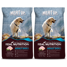 Load image into Gallery viewer, Meat Up Adult Dog Food, 10 kg (Buy 1 Get 1 Free)
