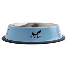 Load image into Gallery viewer, Meat Up Stainless Steel Dog Feeding Bowl, Blue (Buy 1 Get 1 Free)
