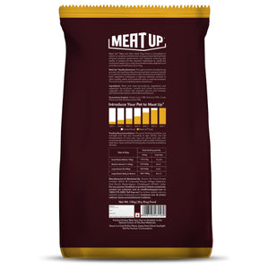 Meat Up Meat & Rice Adult Dry Dog Food 10 kg (Buy 1 Get 1 Free)