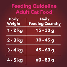 Load image into Gallery viewer, Meat Up Adult Cat Food ,3 kg (Buy 1 Get 1 Free) + Stainless Steel Cat Feeding Bowl (Buy 1 Get 1 Free), 225ml
