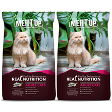 Load image into Gallery viewer, Meat Up Adult Cat Food ,7 kg (Buy 1 Get 1 Free )
