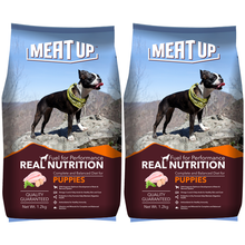 Load image into Gallery viewer, Meat Up Puppy Dog Food, 1.2 kg (Buy 1 Get 1 Free)

