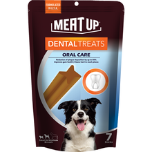 Load image into Gallery viewer, Meat Up Dental Treats, Oral Care Dog Treats- 7 Sticks, 165g (Buy 1 Get 1 Free)
