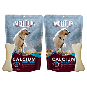 Meat Up Calcium Bone Pouch , Dog Treats , 230 gm (25 pcs)
