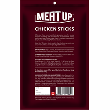 Load image into Gallery viewer, Meat Up Chicken Flavour Sticks, Dog Treats, 100 g (Buy 1 Get 1 Free)
